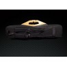 Semi-leather cue case Black