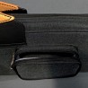 Semi-leather cue case Black