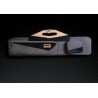 Semi-leather cue case Grey