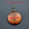 Keychain wood