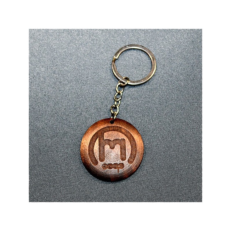 Keychain wood