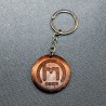 Keychain wood