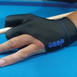 Glove Black-blue design