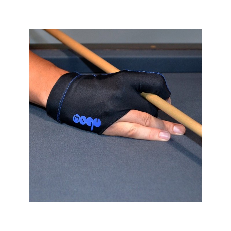Glove Black-blue design